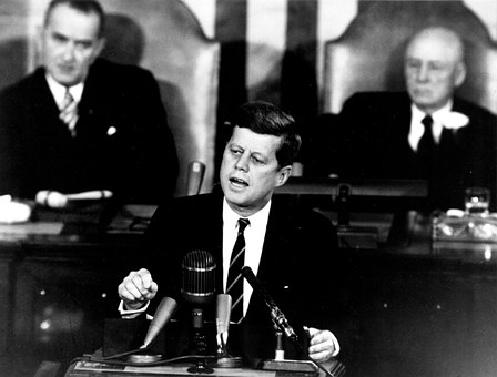 public speking, JFK durante un discorso