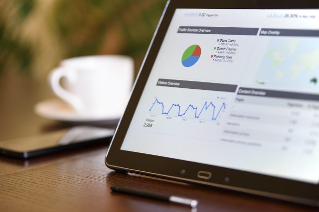 schermo di un pc con dati relativi alle bayer personas